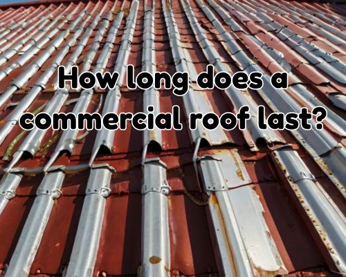 a commercial roof for maintenance