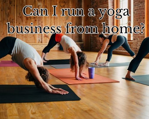 a yoga business