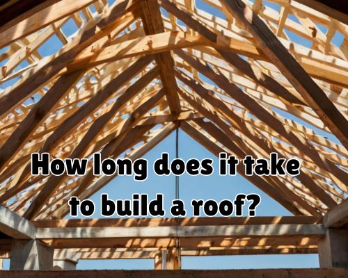 an undergoing roofing work